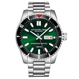 Stuhrling Original 1004 03  Automatic Day Date Stainless Steel Mens Watch