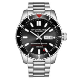 Stuhrling Original 1004 01  Automatic Day Date Stainless Steel Mens Watch
