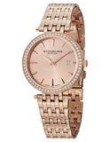 Stuhrling 579 04 Soiree Garland  Quartz Swarovski Crystals Womens Watch