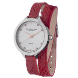 Stuhrling Original 624 02 Vogue Analog Display  Quartz Leather Womens Watch