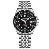 Stuhrling 1009 01  Automatic Radiance Date Stainless Steel Mens Watch