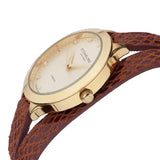 Stuhrling Original 624 03 Vogue Analog Display  Quartz Leather Womens Watch