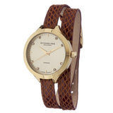 Stuhrling Original 624 03 Vogue Analog Display  Quartz Leather Womens Watch