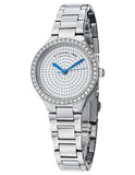 Stuhrling 683 01 Symphony  Quartz Crystal Dial Silver-tone Womens Watch