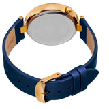 Bürgi BUR155BU Japanese Quartz Diamond and Swarovski Accented Womens Watch