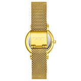 Stuhrling 4005 3 Symphony Crystal Accented Mesh Stainless Steel Bracelet Womens Watch