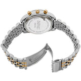 August Steiner AS8103TTG Swiss Quartz Day Date GMT Twotone Womens Watch