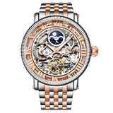 Stuhrling 3922 3 Special Reserve Automatic Dual Time Stainless Steel Mens Watch