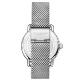 Stuhrling 3939 1 Quartz Stainless Steel Mesh Bracelet Blue Dial Mens Watch