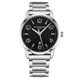 Stuhrling Original 4021 1 Classic Quartz Stainless Steel Date Mens Watch
