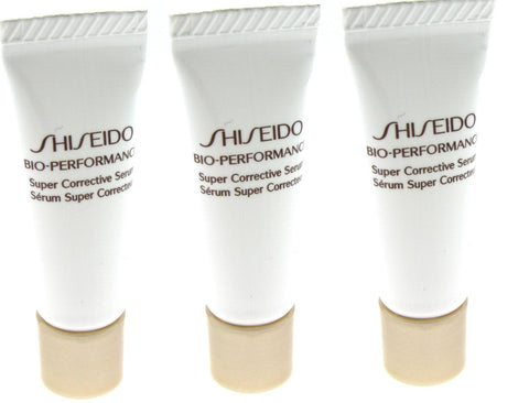 3 Shiseido Bio Performance Super Corrective Serum Anti Wrinkle Mini Samples