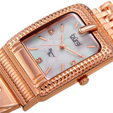Burgi BUR171RG Quartz Mother-Of-Pearl Dial Stainless Steel Casual Women's Watch