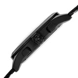 Akribos AK719BK Swiss Quartz Chronograph Tachymeter Date Black Mens Watch