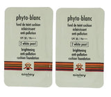 2 Sisley Phyto Blanc Brightening Cushion Foundation 2 White Pearl .05oz 1.5ml.