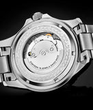 Stuhrling 883H 03 Depthmaster Automatic Diver Stainless Steel Date Mens Watch