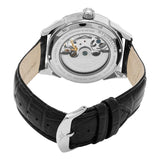 Stuhrling 657.02 657 02 Delphi Automatic Dual Time AM PM Indicator Mens Watch