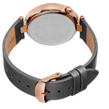 Bürgi BUR155GY Japanese Quartz Diamond and Swarovski Accented Womens Watch