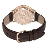Stuhrling Original 207.04 Decor Quartz Stainless Steel Leather Strap Mens Watch