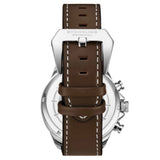 Stuhrling Original 929 02 Chronograph Date Quartz Brown Leather Mens Watch
