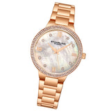 Stuhrling 3907 4 Symphony Quartz Crystal Accented Bracelet Womens Watch