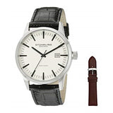 Stuhrling Original 555A.03 555A 03 Classic Ascot W/ Extra Strap Mens Watch Set