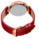 Bürgi BUR155RD Japanese Quartz Diamond and Swarovski Accented Womens Watch