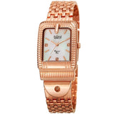 Burgi BUR171RG Quartz Mother-Of-Pearl Dial Stainless Steel Casual Women's Watch