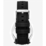 Stuhrling Original 894 02 Torero Chronograph Date Black Rubber Strap Mens Watch