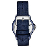 Stuhrling Original 4041 4 Explorer Quartz Date Blue Nylon Strap Mens Watch