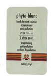 2 Sisley Phyto Blanc Brightening Cushion Foundation 2 White Pearl .05oz 1.5ml.