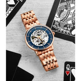 Stuhrling Original 3994 4 Automatic Skeleton Stainless Steel Mens Watch