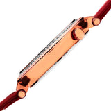 Bürgi BUR155RD Japanese Quartz Diamond and Swarovski Accented Womens Watch