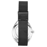 Stuhrling 995M 02 Lily Mother of Pearl Crystal Accented Flower Womens Watch