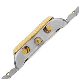 August Steiner AS8103TTG Swiss Quartz Day Date GMT Twotone Womens Watch