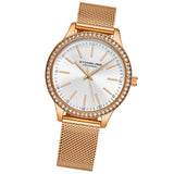 Stuhrling Original 4044 2 Quartz Classic Stainless Steel Mesh Bracelet Womens Watch