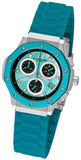 Stuhrling Original 180R 1116II93 Cosmo Girl Chrono Aqua Ladies Watch