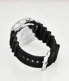 Stuhrling 3950R 3 Pro Diver Quartz Date Black Rubber Strap Mens Watch