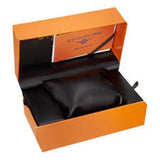 Stuhrling 3917 1 Legacy Automatic Skeleton Dual Time AM/PM Leather Mens Watch