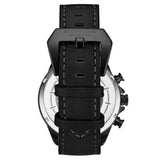 Stuhrling Original 929 05 Chronograph Date Quartz Black Leather Mens Watch