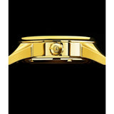 Stuhrling 3918 3 Legacy Automatic Skeleton Dual Time AM/PM Leather Mens Watch