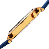 Bürgi BUR155BU Japanese Quartz Diamond and Swarovski Accented Womens Watch