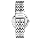 Stuhrling 3962 2 Symphony Quartz Crystal Accented Stainless Steel Womens Watch
