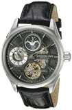 Stuhrling 657.02 657 02 Delphi Automatic Dual Time AM PM Indicator Mens Watch