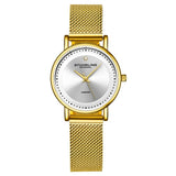 Stuhrling 4005 3 Symphony Crystal Accented Mesh Stainless Steel Bracelet Womens Watch