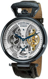 Stuhrling 127A2 33X52 Emperor Grand Dual Time Automatic Moon Display Mens Watch