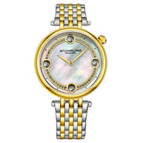 Stuhrling 3999 2 Symphony Mother of Pearl Crystal Accented Quartz Womens Watch