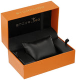 Stuhrling 889 02 Modena Legacy Automatic Dual Time Skeleton AM/PM Mens Watch