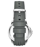 Stuhrling 935 03 Pro Sport Diver Maritimer Grey Rubber Strap Grey Dial Mens Watch