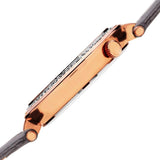 Bürgi BUR155GY Japanese Quartz Diamond and Swarovski Accented Womens Watch