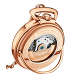 Stuhrling Original 991 03 Modena Mechanical Automatic Skeleton Mens Pocket Watch